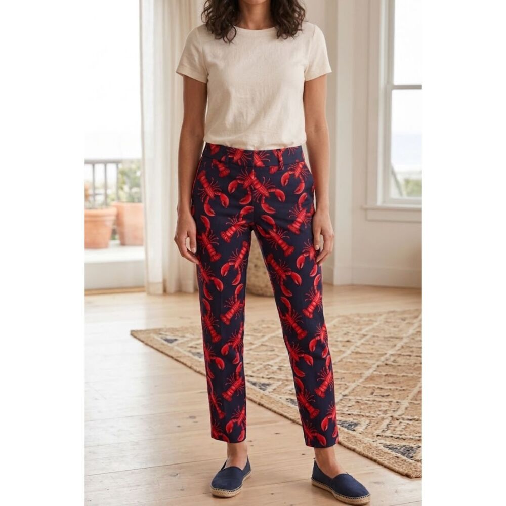 New Old Navy Lobster Mid-Rise Pixie Ankle Pants Women's Size 2